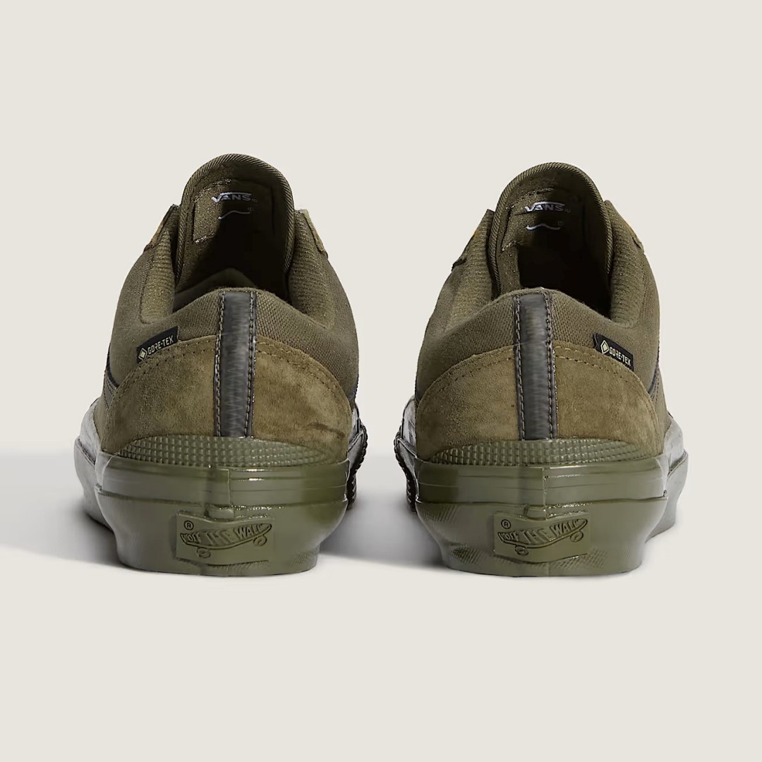 【2026年 10/1 発売】VANS PREMIUM OLD SKOOL GORE-TEX ブラック/モッシーオリーブ