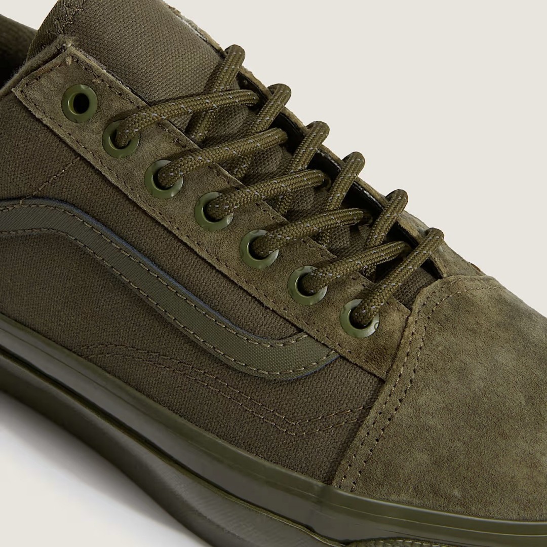 【2026年 10/1 発売】VANS PREMIUM OLD SKOOL GORE-TEX ブラック/モッシーオリーブ
