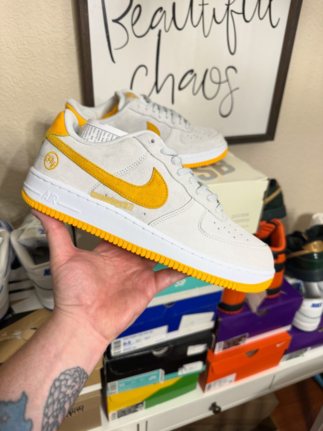 待望のコラボ！Fly Streetwear × NIKE SB AIR FORCE 1 LOW SE