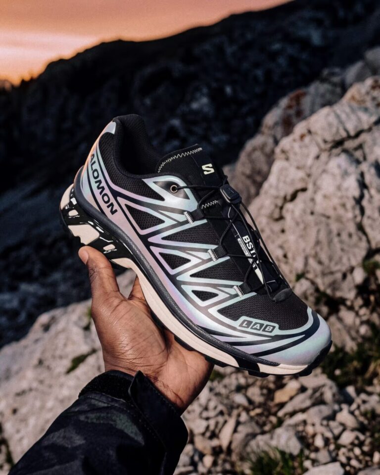 BSTN × Salomon XT-6 IRIDESCENT “Black/Almond Milk” L45567700 2026年10月10日発売