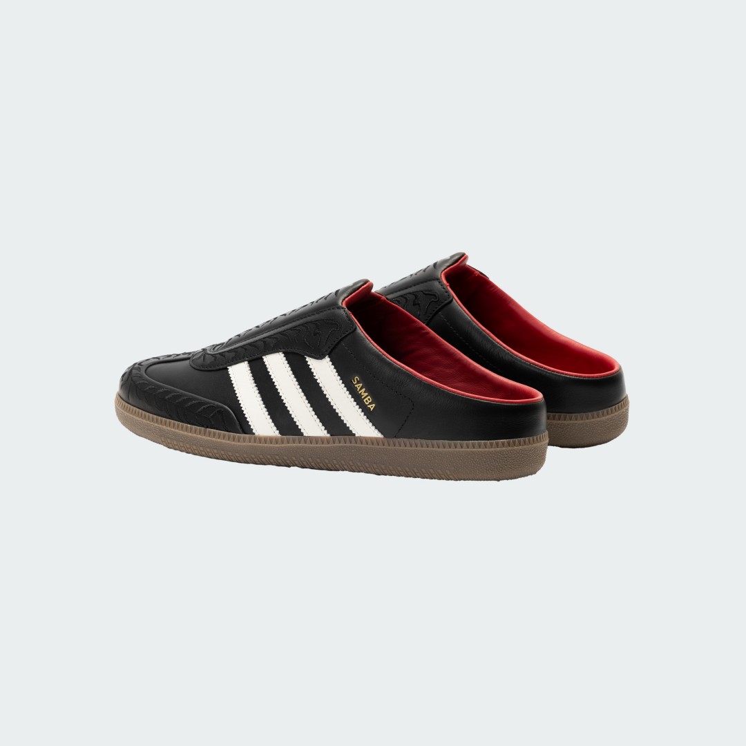 注目の新作！adidas Originals SAMBA MULE VNV “Black” 発売情報