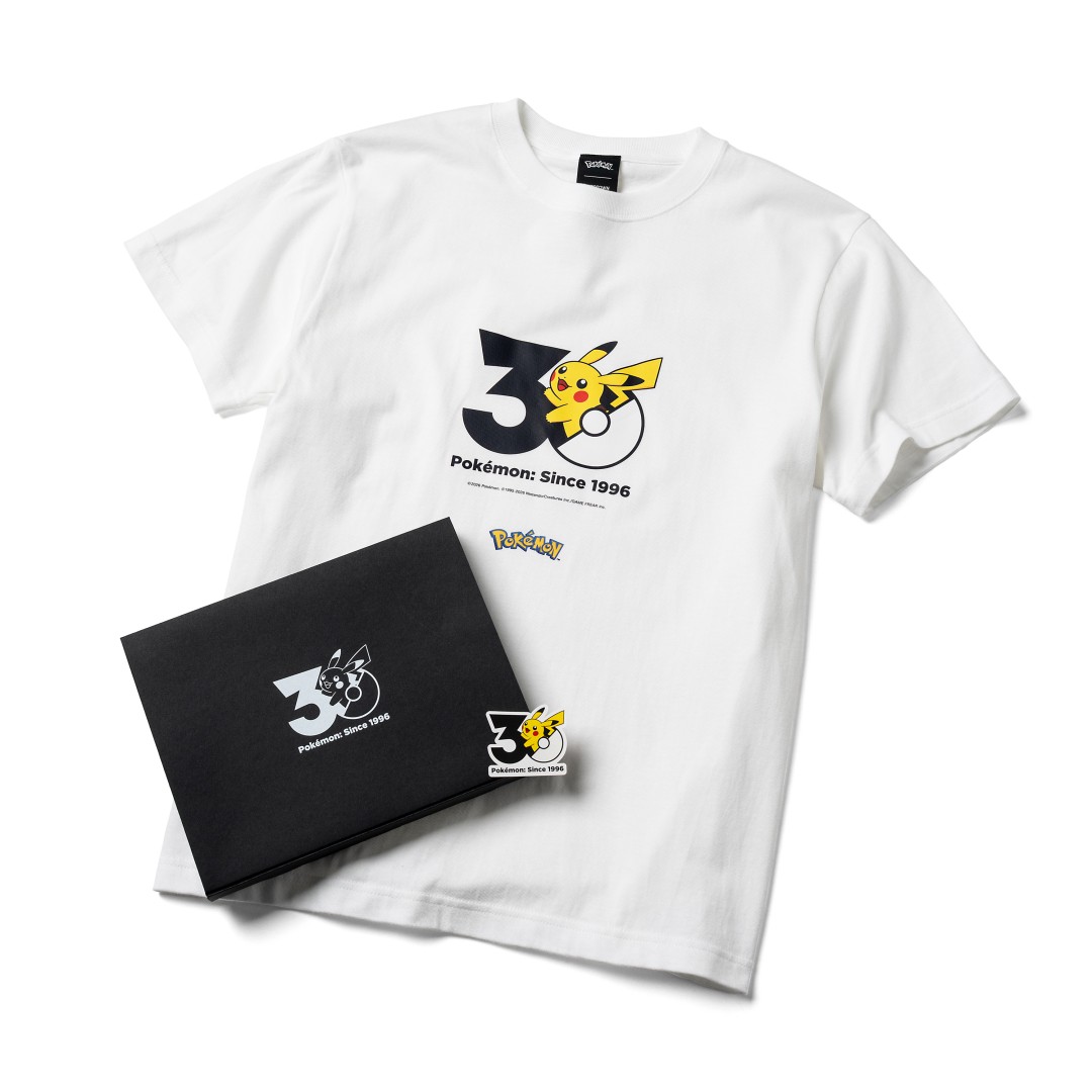 ポケモン30周年記念!1,025匹ロゴTシャツが登場