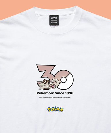 ポケモン30周年記念!1,025匹ロゴTシャツが登場