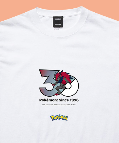 ポケモン30周年記念!1,025匹ロゴTシャツが登場