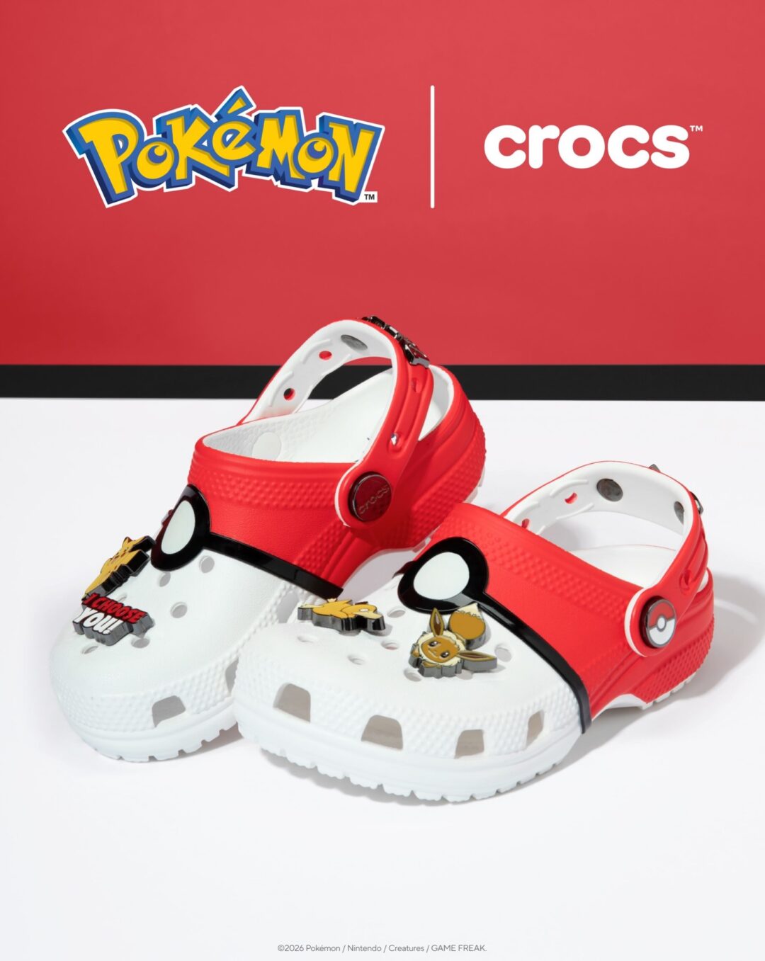 ポケモン モンスターボール × クロックスが登場！2026年8/28発売予定