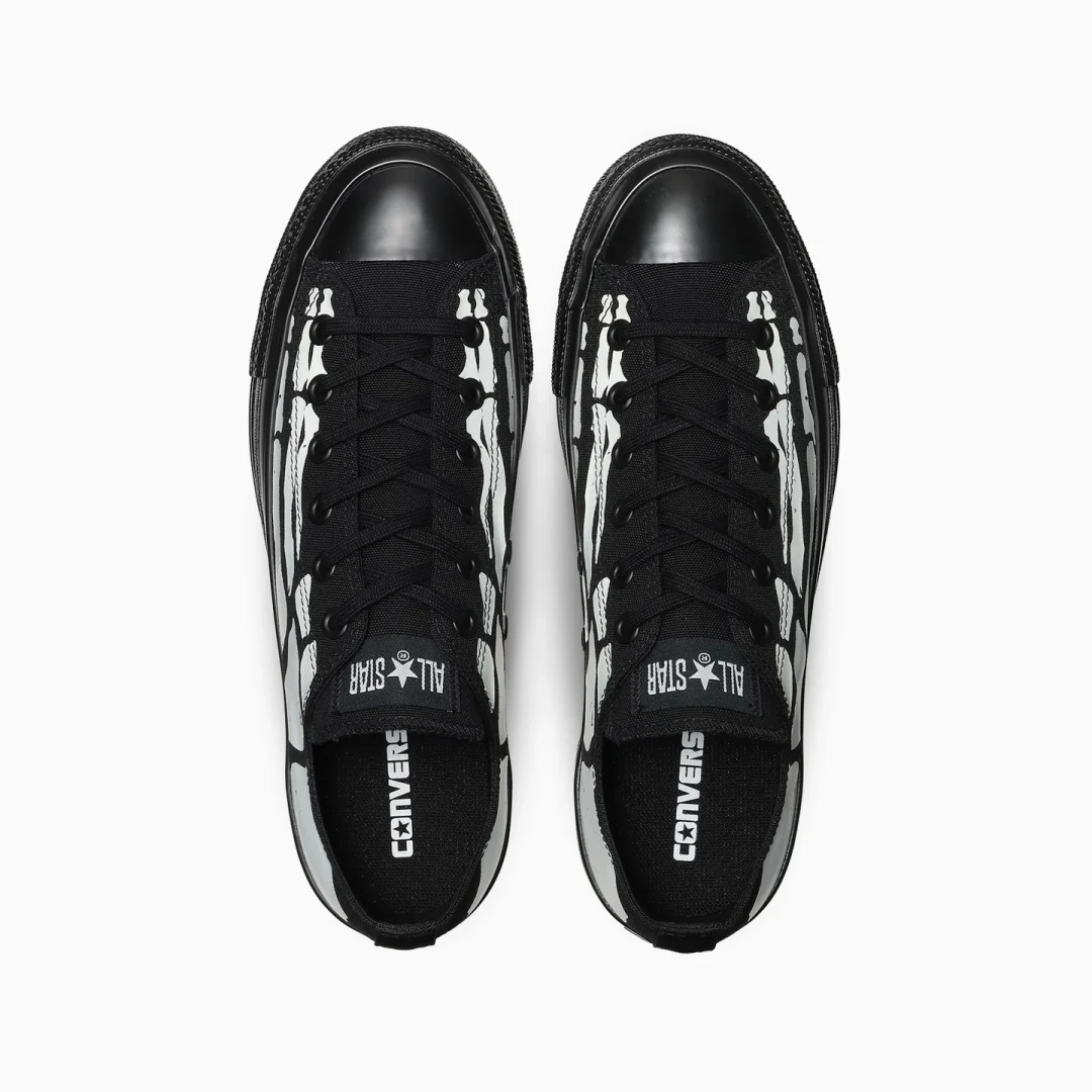 CONVERSE ALL STAR AGED BONEPRINT OX “Black”が10月9日発売
