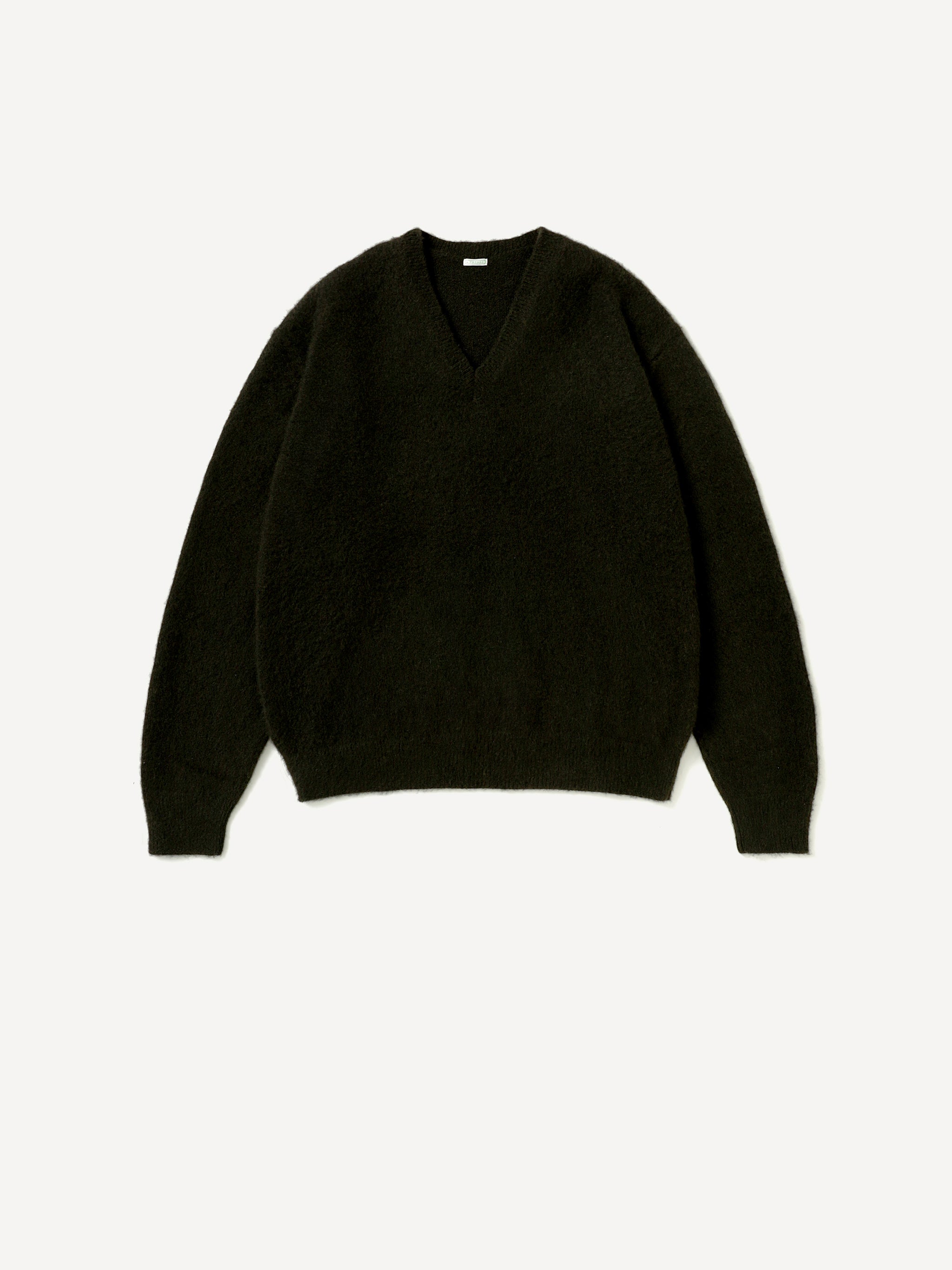 A.PRESSE Brushed Cashmere Middle Gauge V Neck Sweater 26AAP-03-11 価格: ¥1,400（税込）