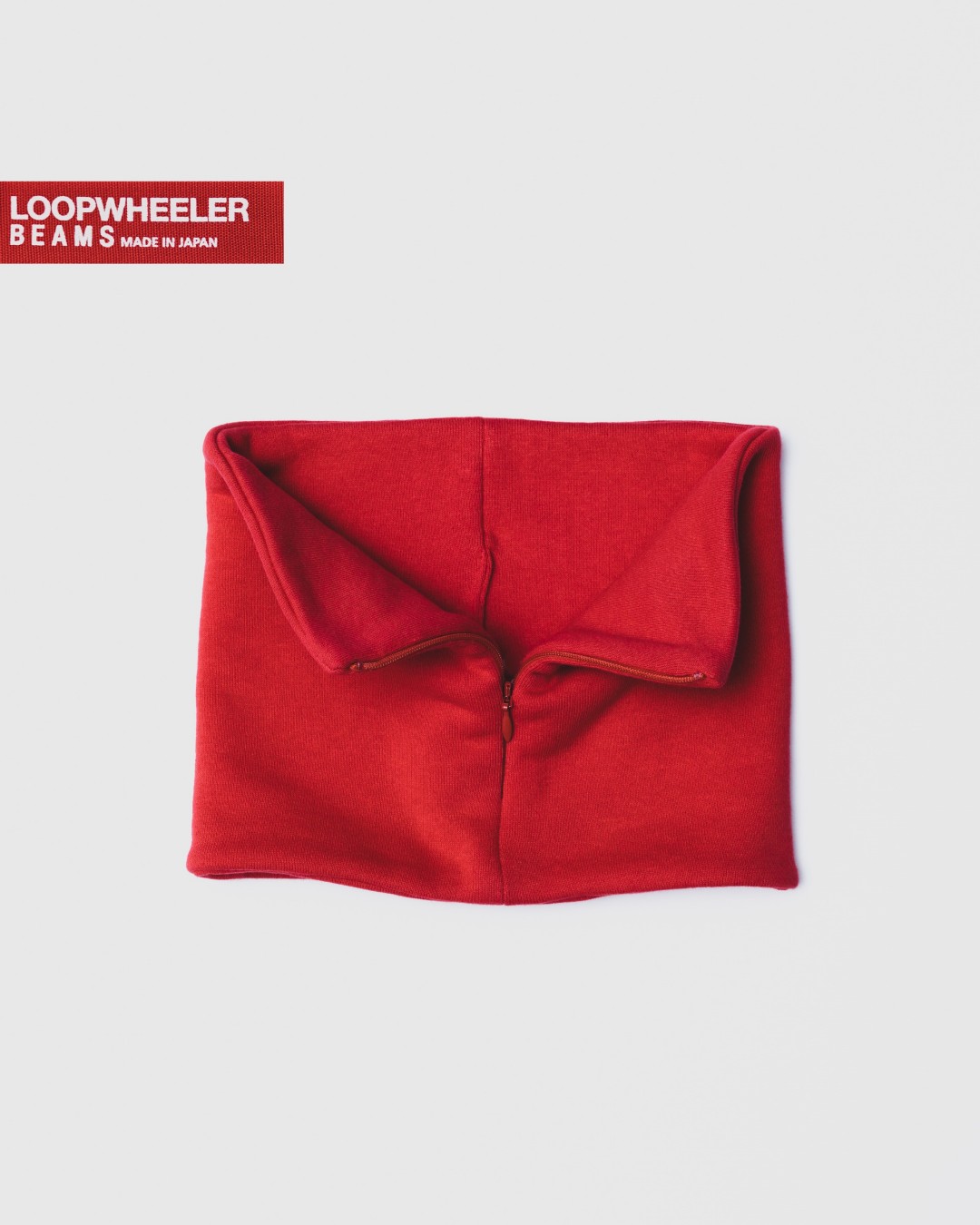 LOOPWHEELER × BEAMS JAPAN「NIPPON RED」コレクション10/17発売