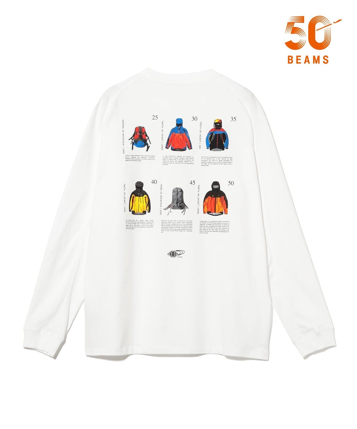 ARC’TERYX × BEAMS アニバーサリーコレクションが発売決定！