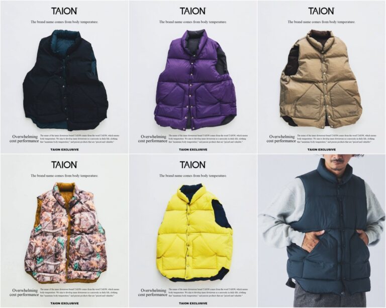 ジャーナルスタンダード relume × TAION スタンドカラー リバーシブル ダウンベスト ¥15,180 2026年12月上旬発売
