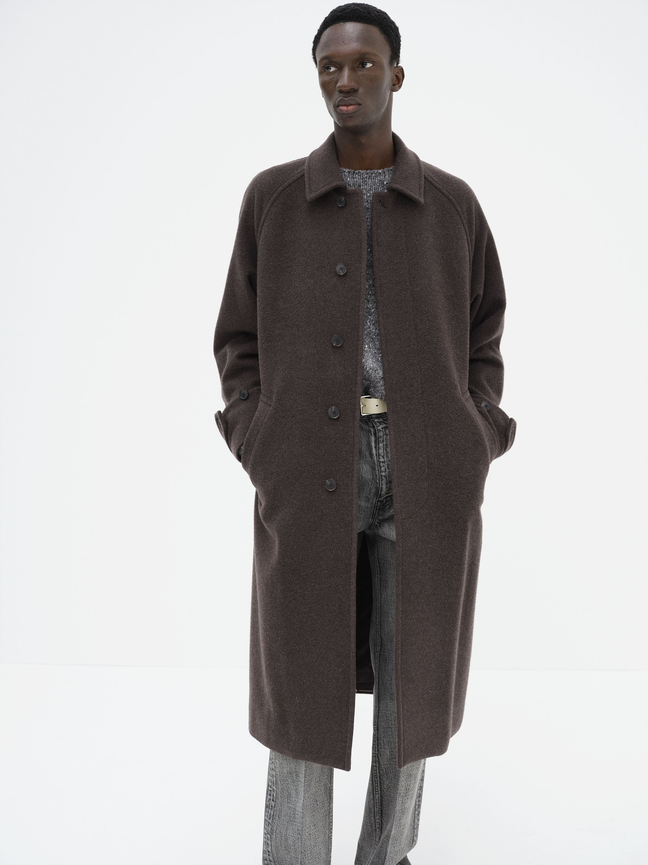 AURALEEの新作！SUPER FINE WOOL MOSSER SOUTIEN COLLAR COAT