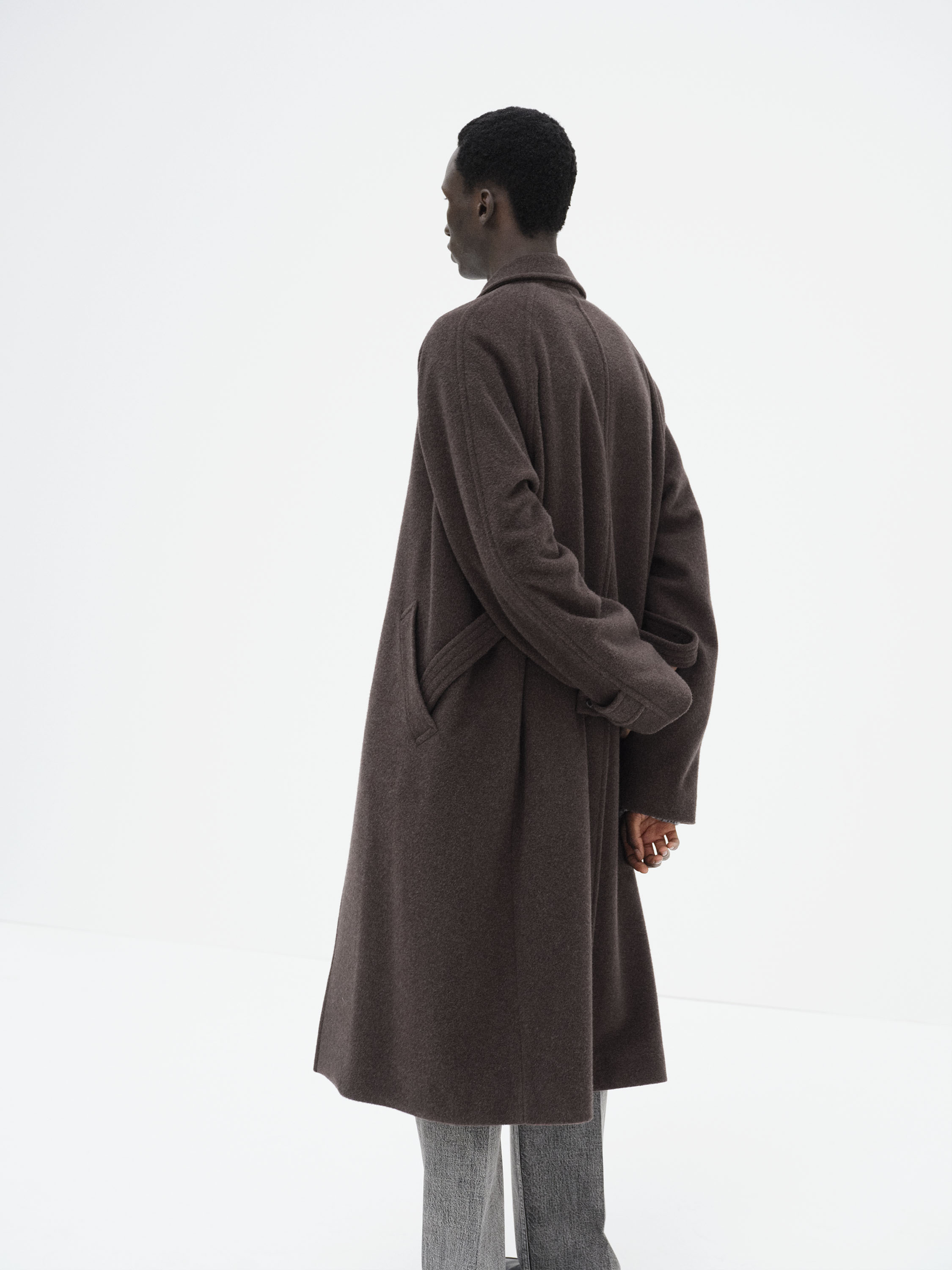 AURALEEの新作！SUPER FINE WOOL MOSSER SOUTIEN COLLAR COAT