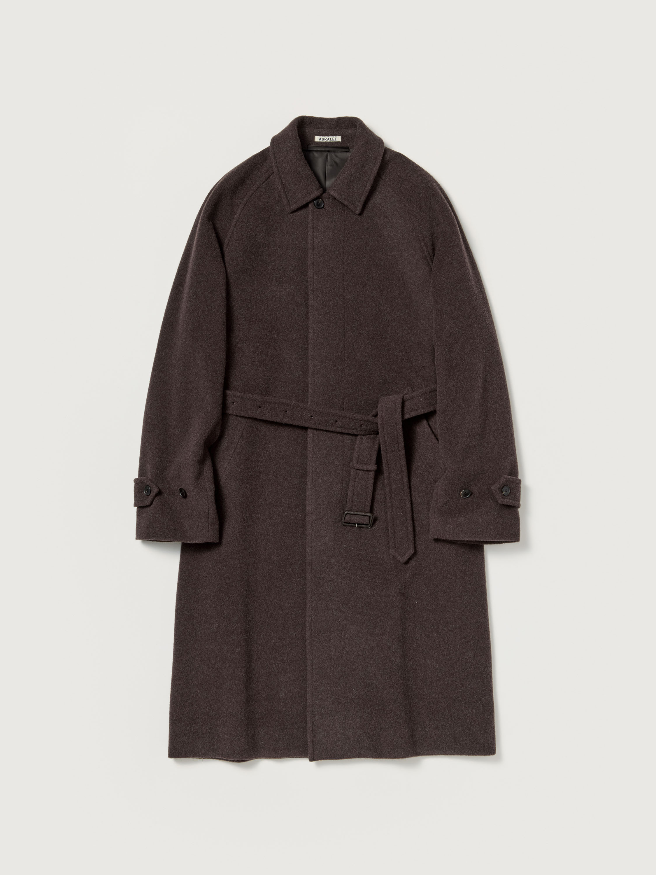 AURALEEの新作！SUPER FINE WOOL MOSSER SOUTIEN COLLAR COAT