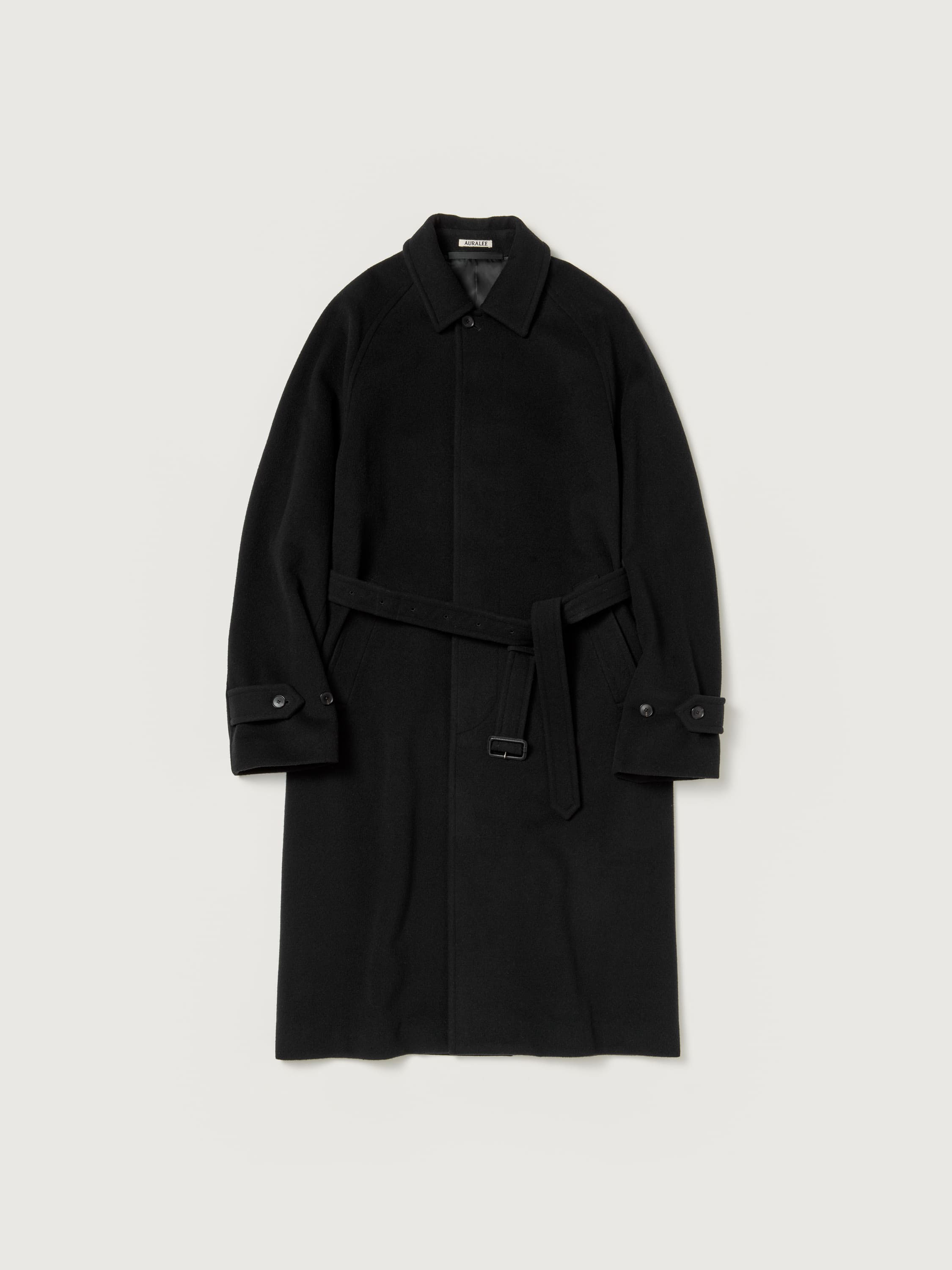 AURALEEの新作！SUPER FINE WOOL MOSSER SOUTIEN COLLAR COAT