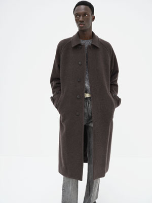 AURALEEの新作！SUPER FINE WOOL MOSSER SOUTIEN COLLAR COAT