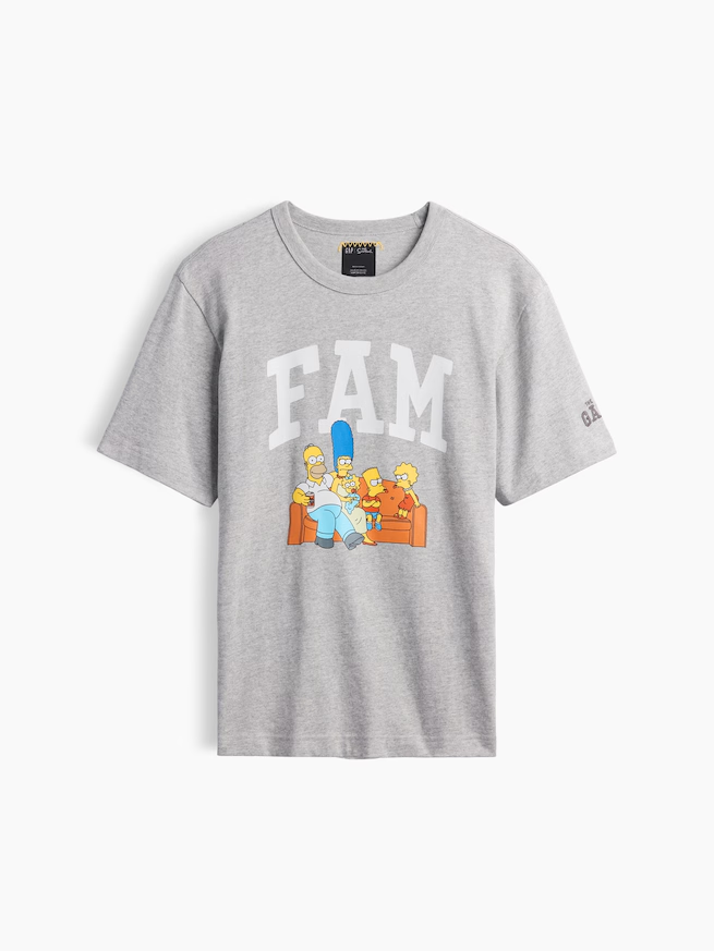 Gap、ザ・シンプソンズコラボの限定アイテムが登場！