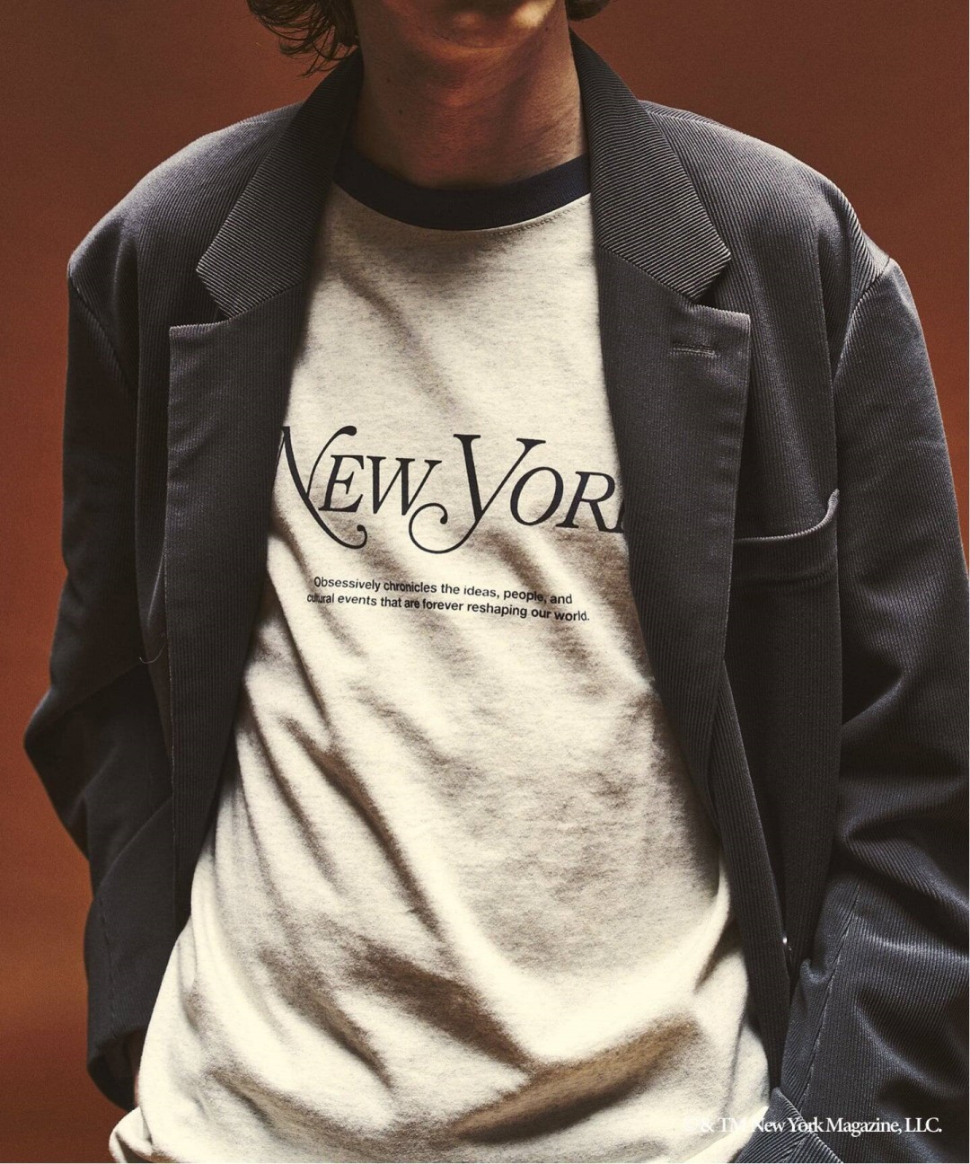 417 EDIFICE × NY MAGAZINE 別注ロングスリーブTシャツとキャップ発売