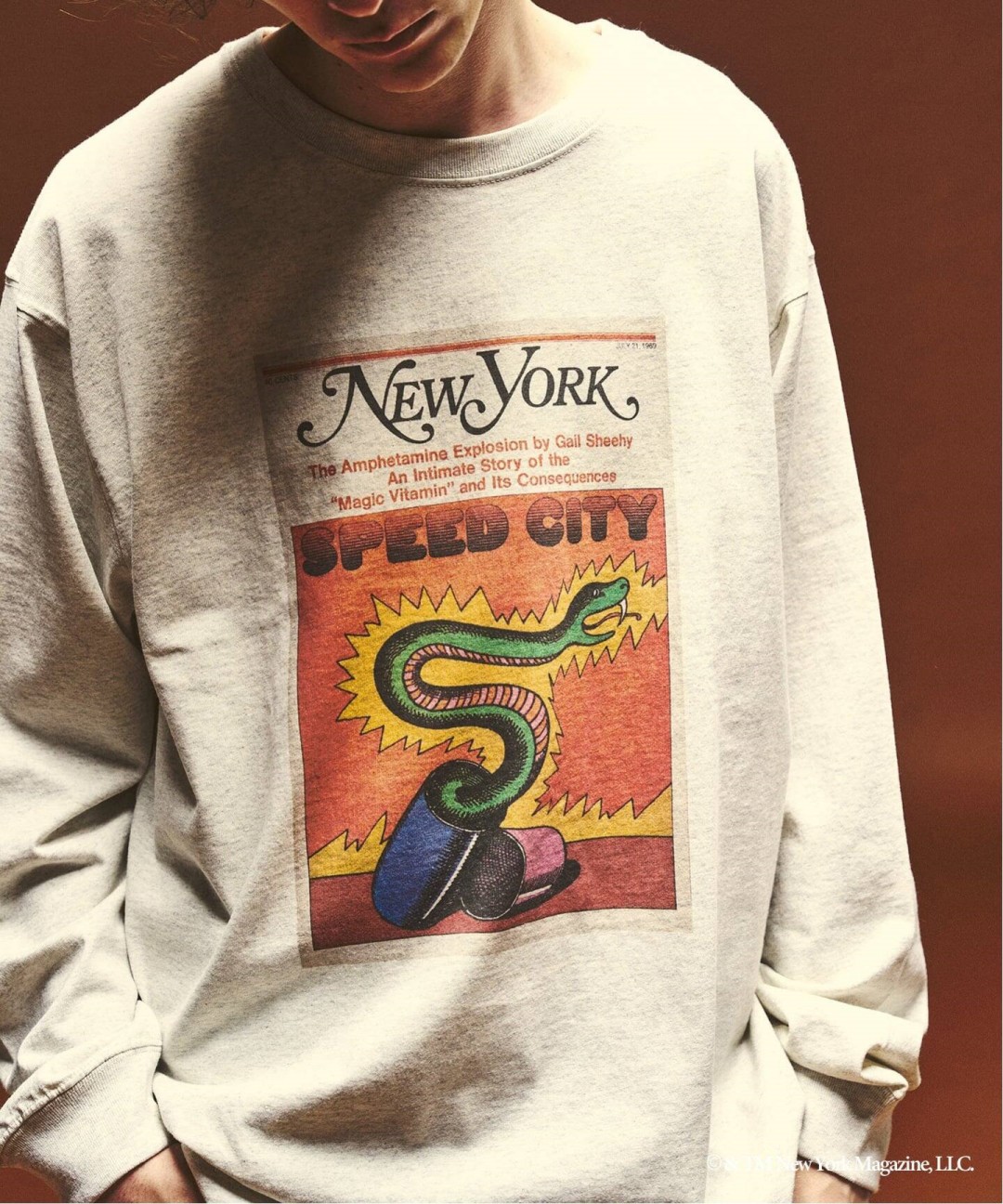 417 EDIFICE × NY MAGAZINE 別注ロングスリーブTシャツとキャップ発売