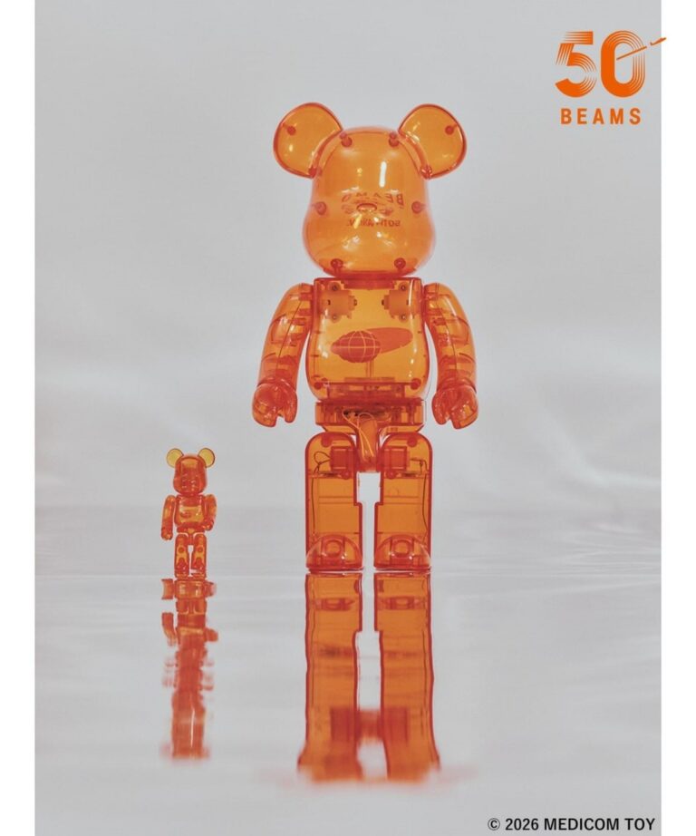 Goss!p|BE@RBRICK × BEAMS 50周年記念モデルが登場