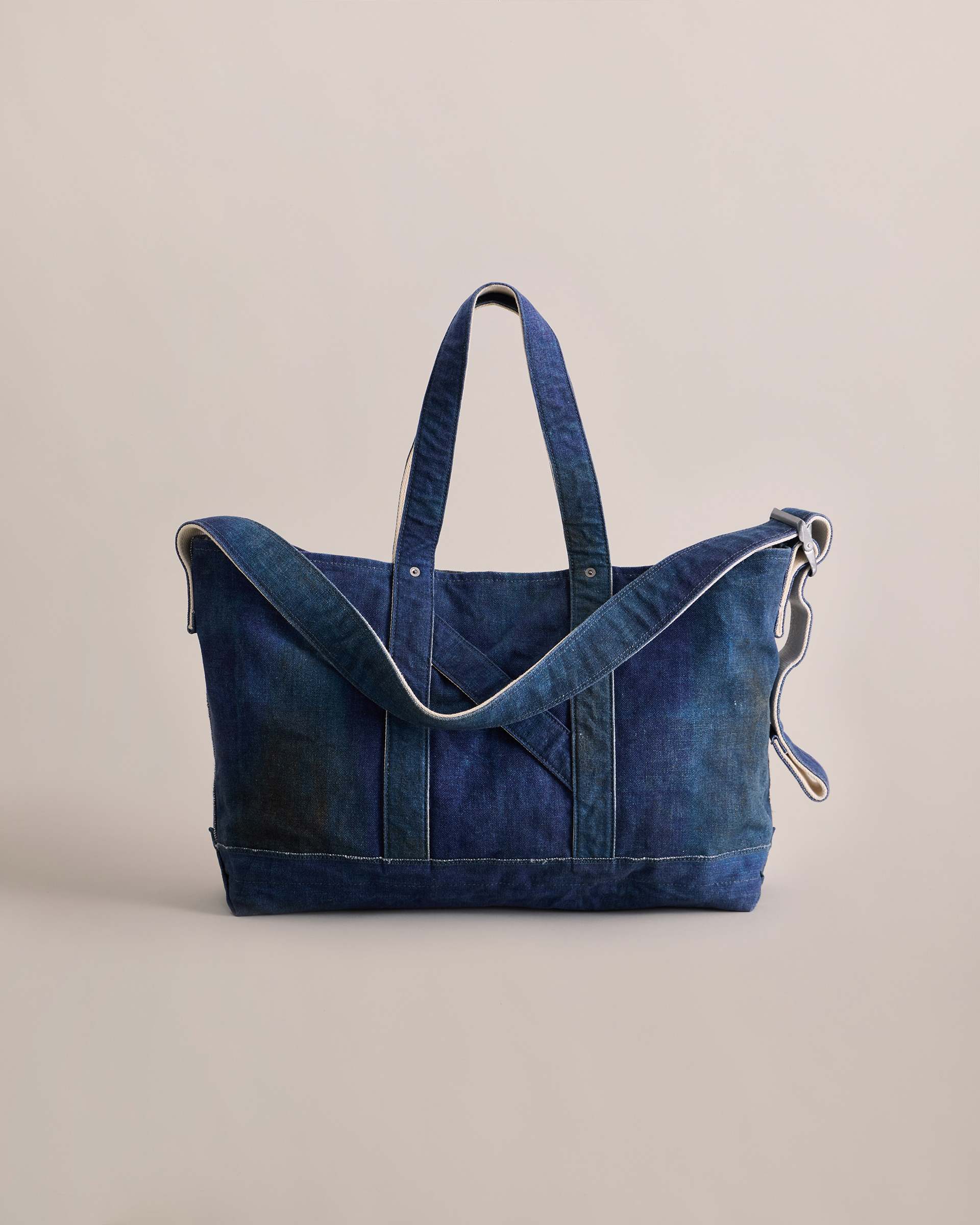 NICENESS NN-3402A18N.LESH Printed Canvas Shoulder Tote Bag 発売日未定