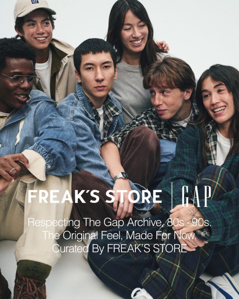 リーク｜FREAK’S STOREとGapが初のコラボコレクションを発表！