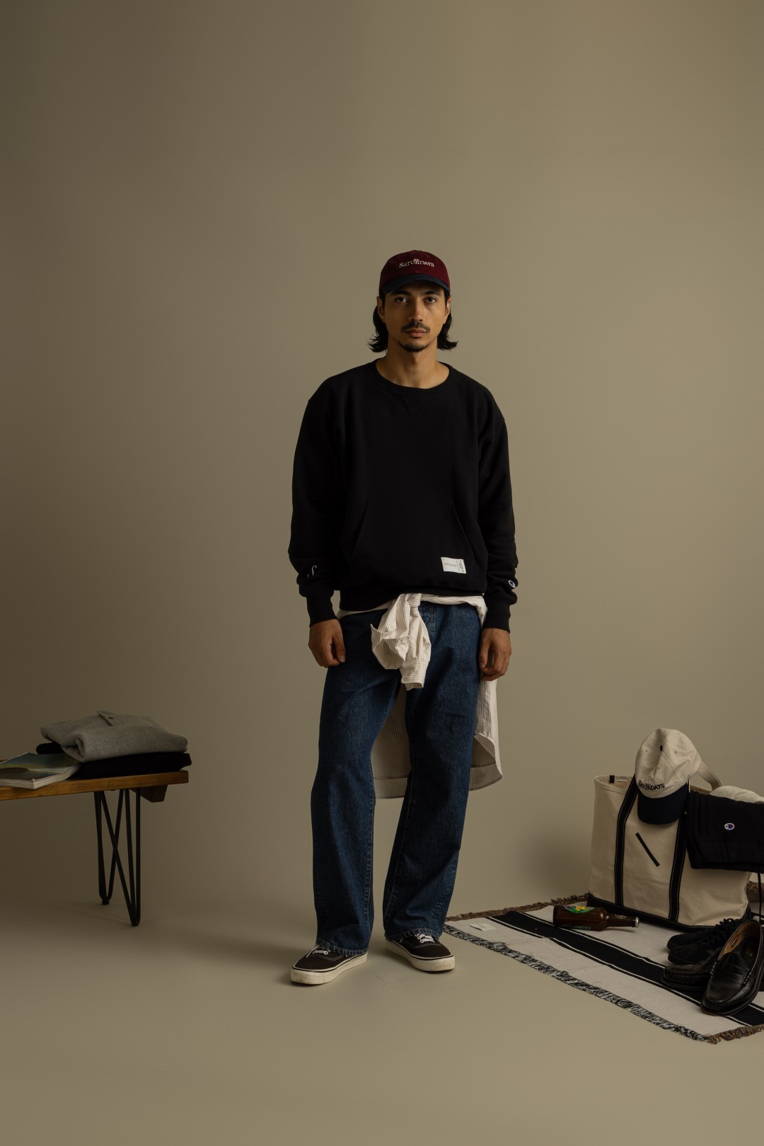 Champion x Saturdays NYCの2026 FW別注スウェットが10/24発売