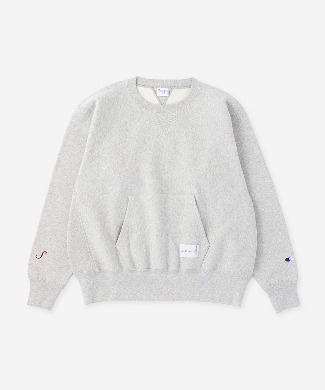 Champion x Saturdays NYCの2026 FW別注スウェットが10/24発売