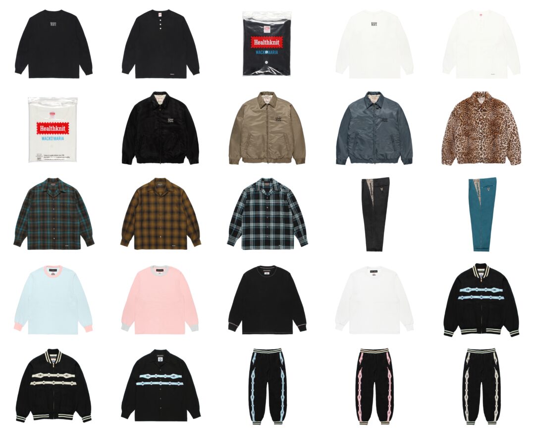 WACKO MARIA × PENDLETON 他 2026 FW コラボが10/24発売