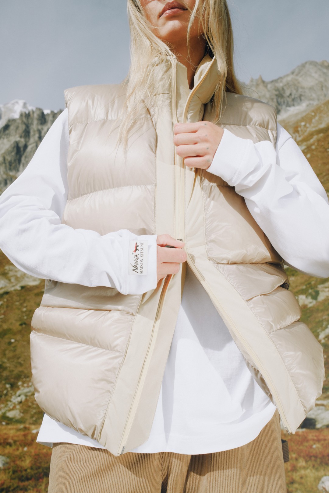 NANGA × MAISON KITSUNÉ コラボコレクション10/27発表