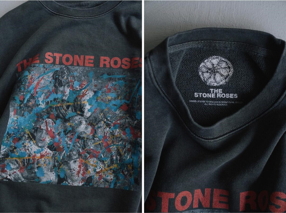 ザ・ストーン・ローゼスとボンジュールレコードのスウェットが登場！