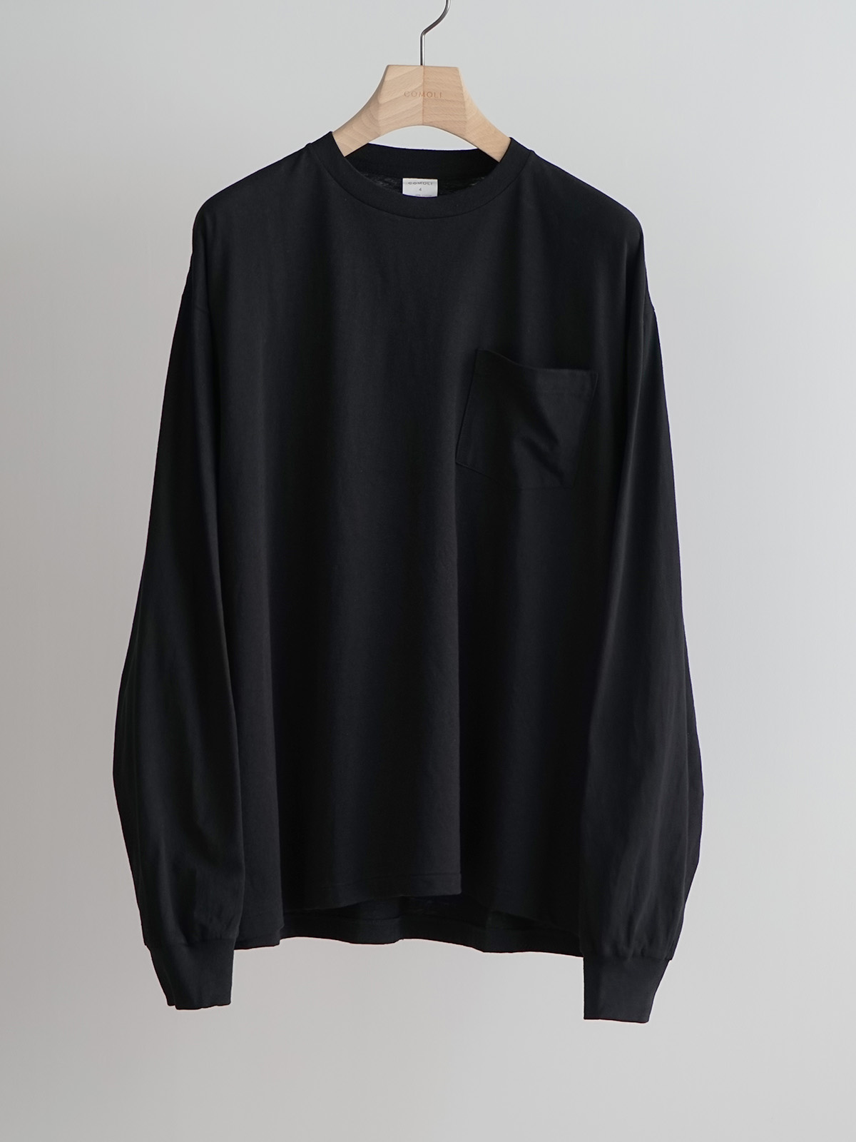 COMOLI サーフラスL/S Tシャツ E03-05008 2026年10月発売