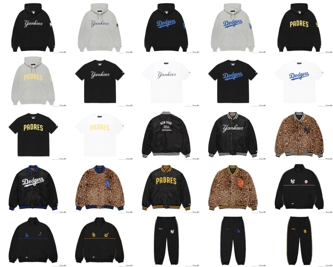 WACKO MARIA × MLB 2026 FW コラボが10月10日発売！