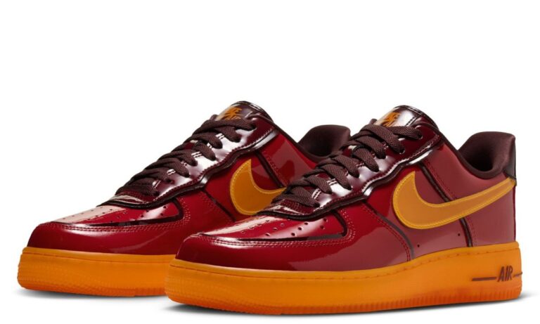 NIKE AIR FORCE 1 07 LOW “Gym Red/Team Red/Burgundy Crush” IX8058-687 11/2発売