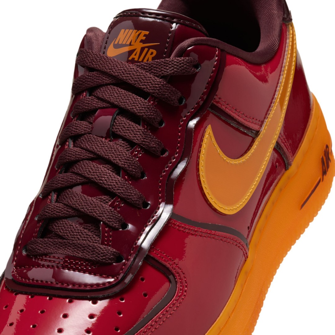 NIKE AIR FORCE 1 07 LOW “Gym Red/Team Red/Burgundy Crush” 11/2発売