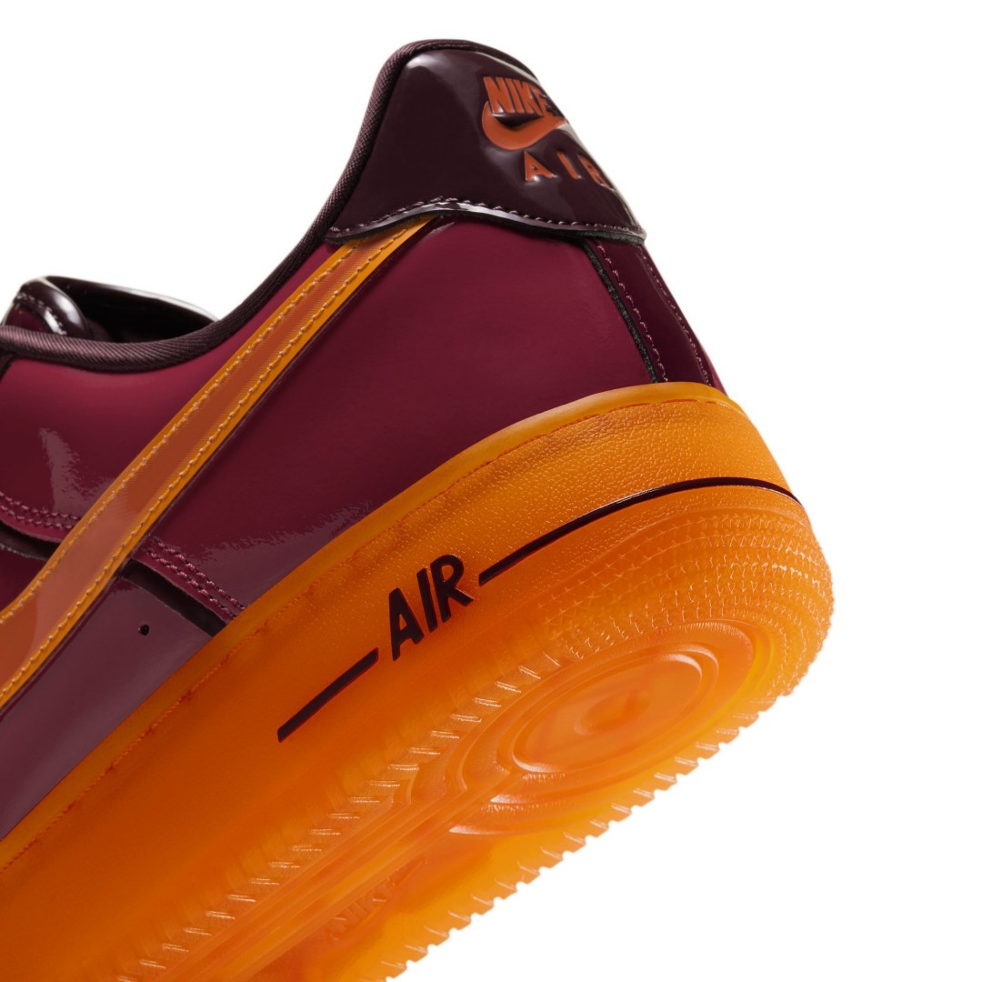 NIKE AIR FORCE 1 07 LOW “Gym Red/Team Red/Burgundy Crush” 11/2発売