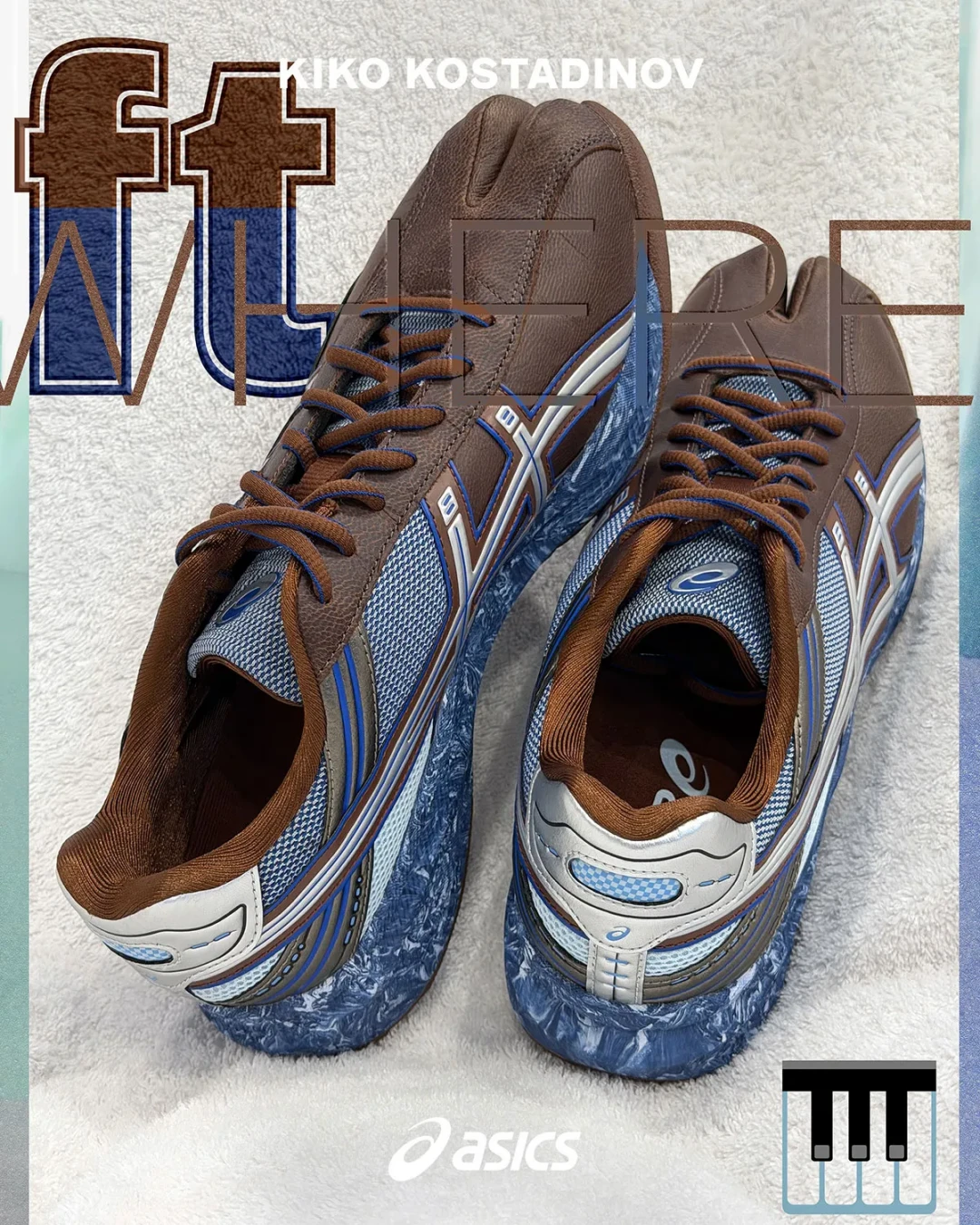 KIKO KOSTADINOV × ASICS Tabi 4、2026年秋冬に登場か!
