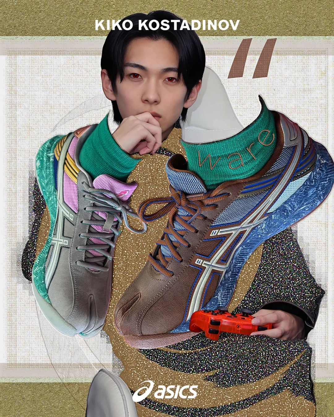 KIKO KOSTADINOV × ASICS Tabi 4、2026年秋冬に登場か!