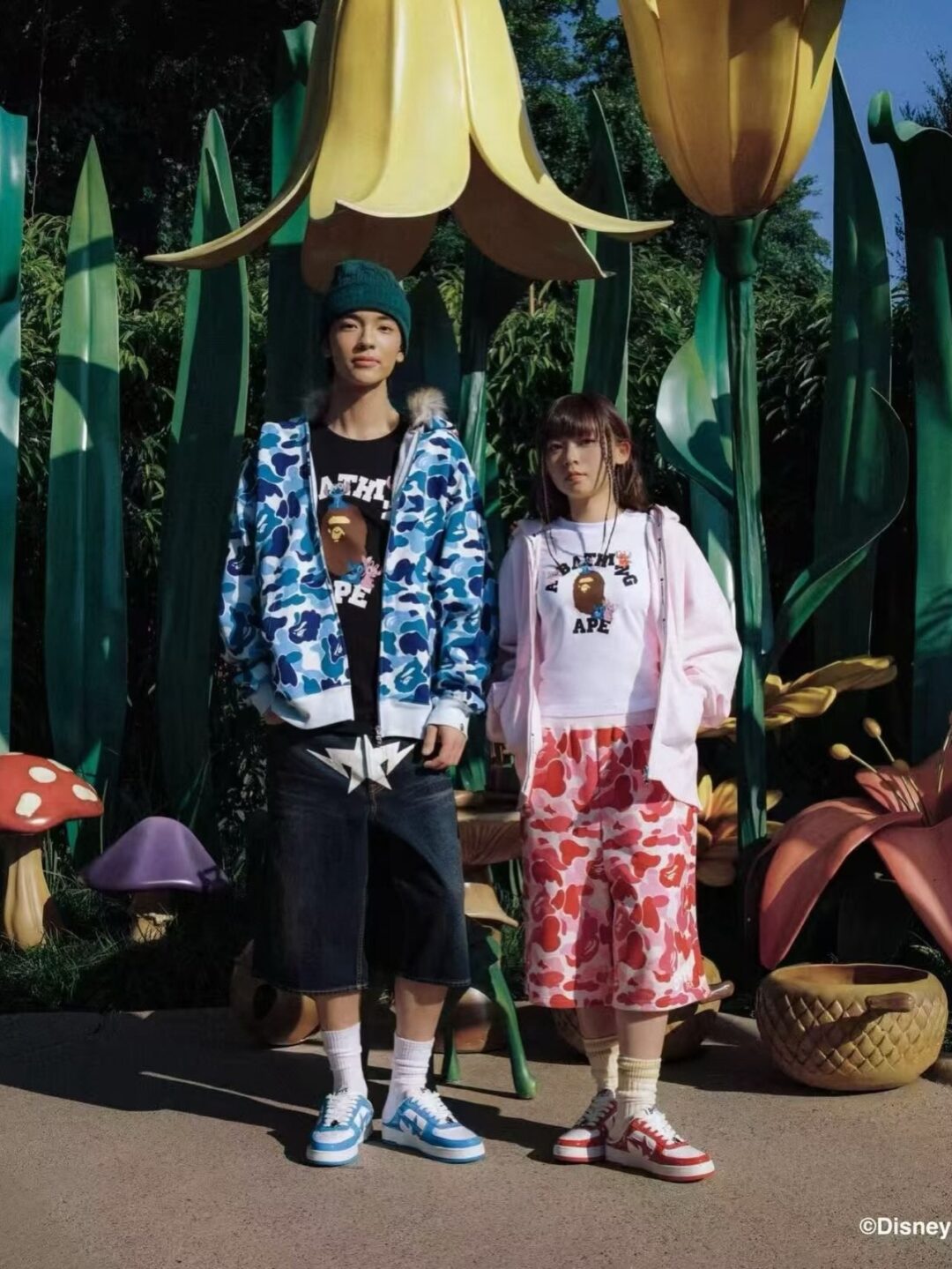 Disney x A BATHING APE “Stitch”が10月3日に発売予定！