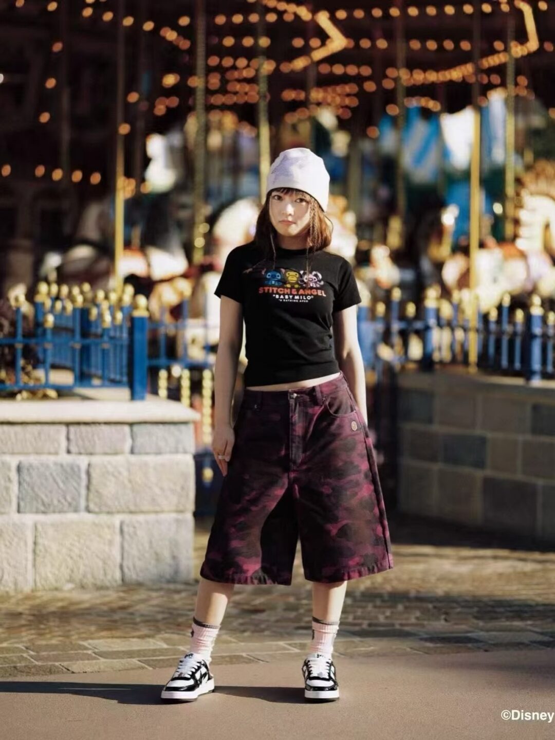 Disney x A BATHING APE “Stitch”が10月3日に発売予定！