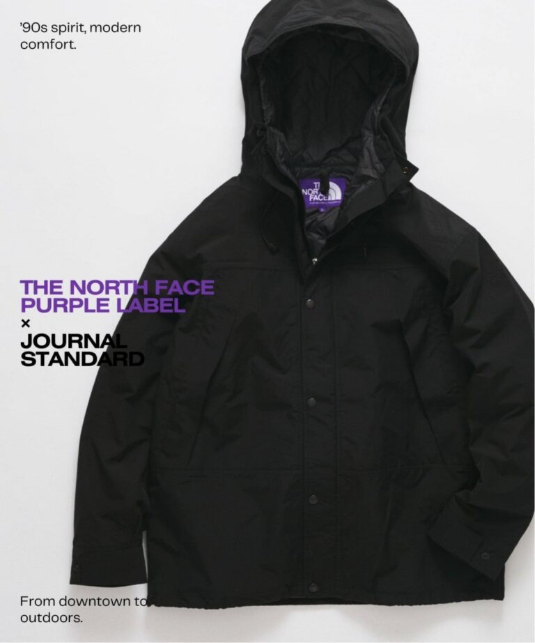 Goss!p｜THE NORTH FACE PURPLE LABELとJOURNAL STANDARDの新作ジャケットが登場