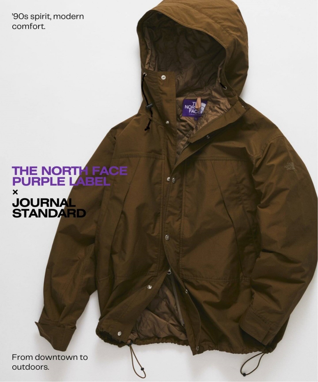 Goss!p｜THE NORTH FACE PURPLE LABELとJOURNAL STANDARDの新作ジャケットが登場
