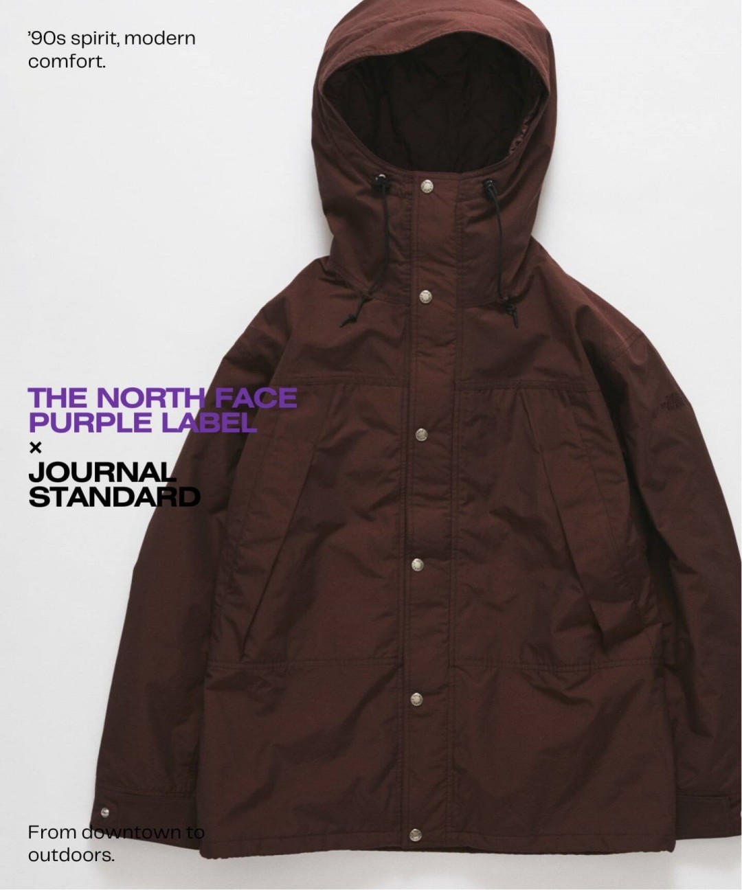 Goss!p｜THE NORTH FACE PURPLE LABELとJOURNAL STANDARDの新作ジャケットが登場