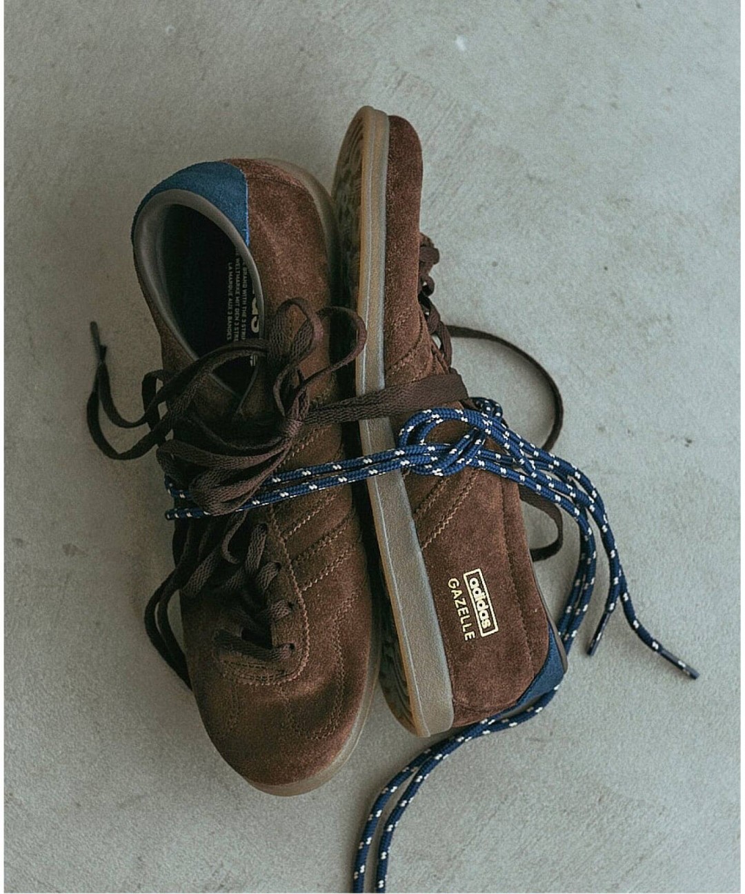 Goss!p｜adidas Originals for EDIFICE/IENA GAZELLE LO PRO “Brown”が11月に発売予定