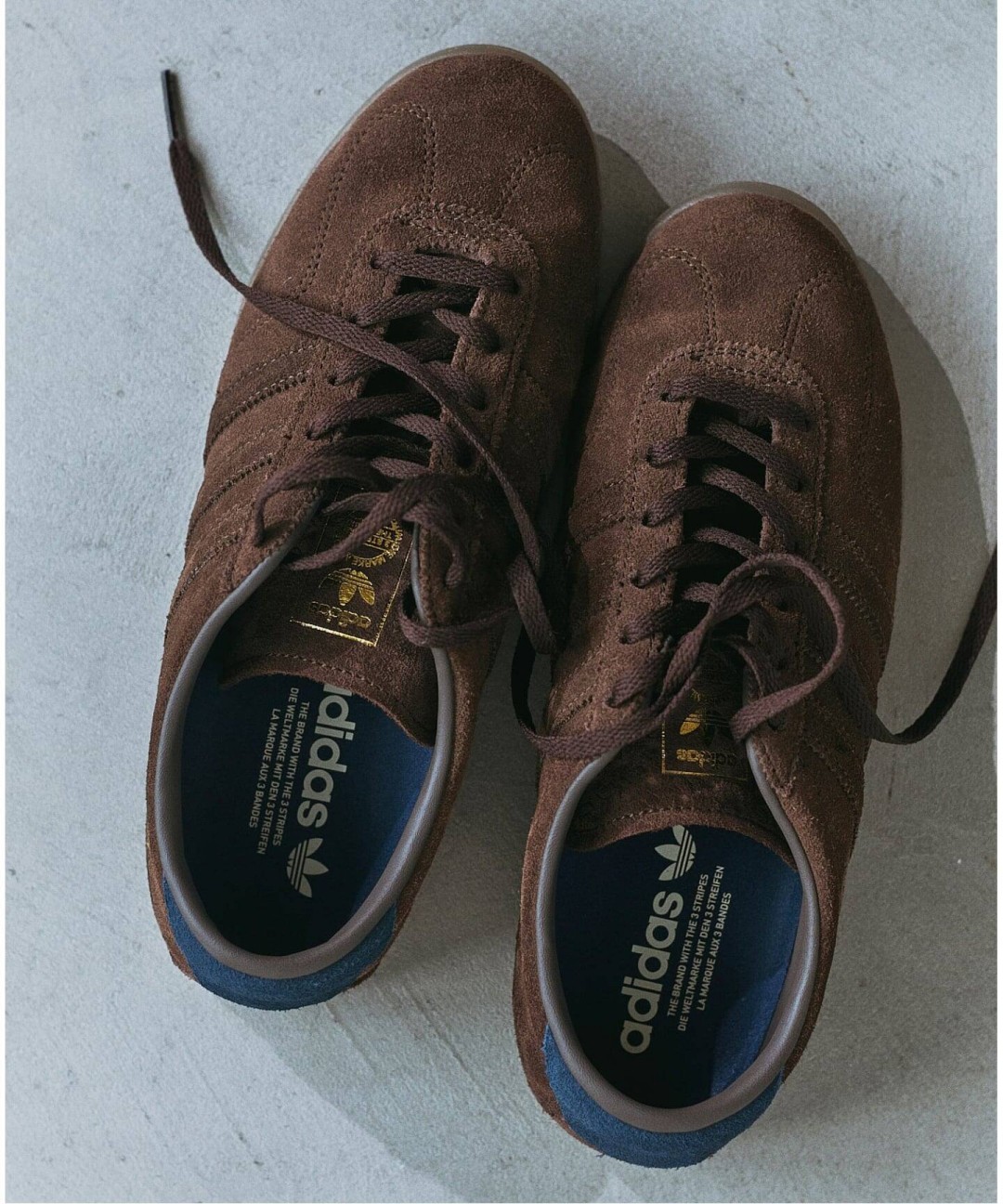 Goss!p｜adidas Originals for EDIFICE/IENA GAZELLE LO PRO “Brown”が11月に発売予定