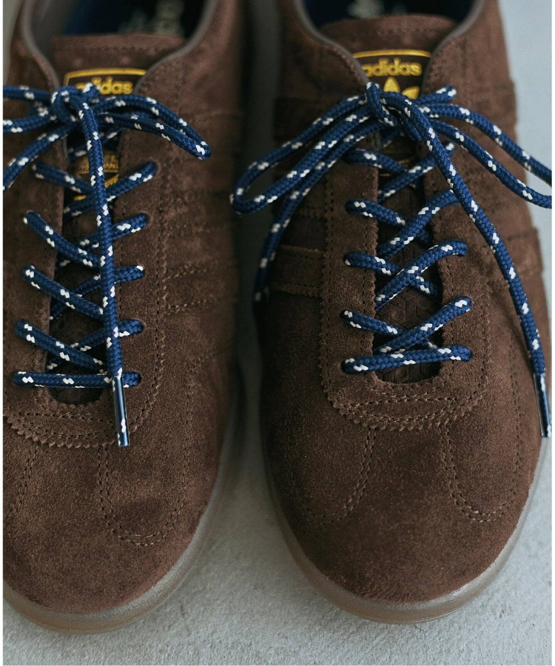 Goss!p｜adidas Originals for EDIFICE/IENA GAZELLE LO PRO “Brown”が11月に発売予定