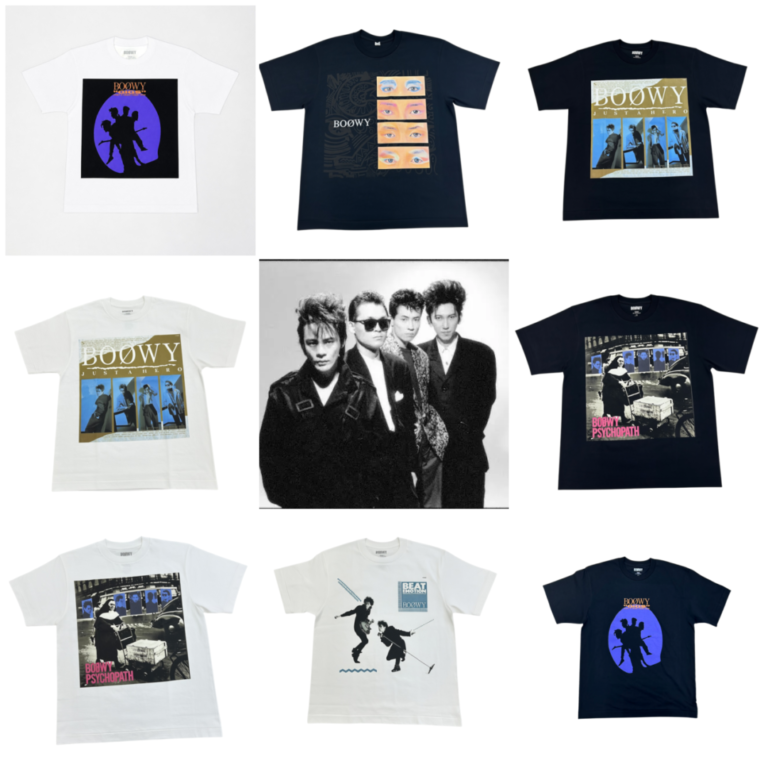 Goss!p|BOØWY初のジャケ写Tシャツ、9/18発売決定!