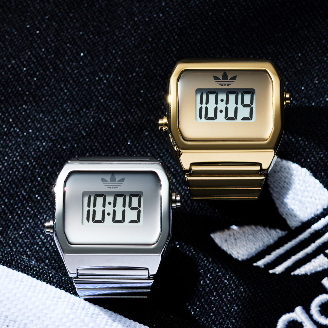 adidas Originals 初のリングウォッチ「DIGITAL TWO RING」4月17日発売