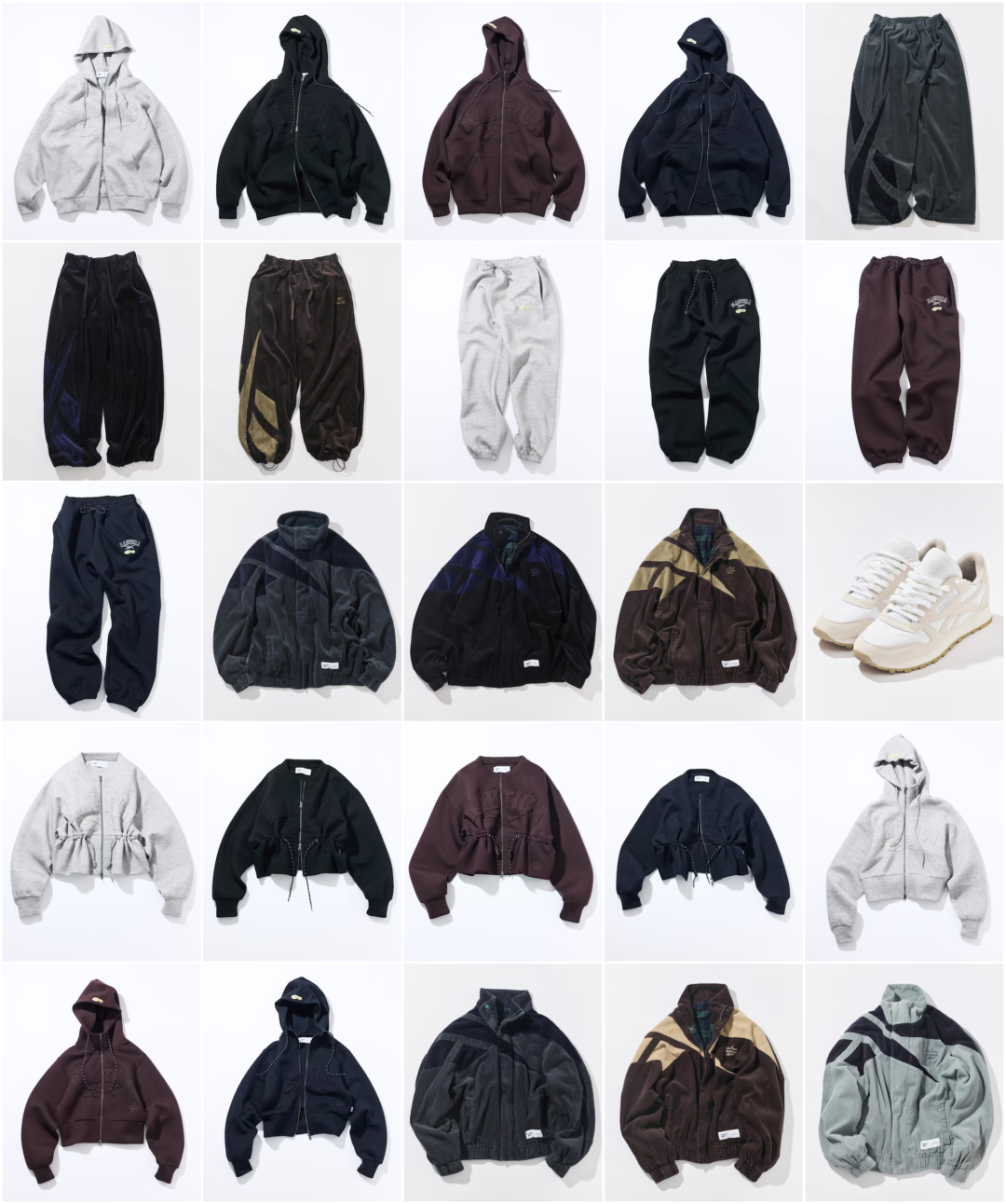 NAUTICA × REEBOK コラボコレクション第3弾が10/9に登場！