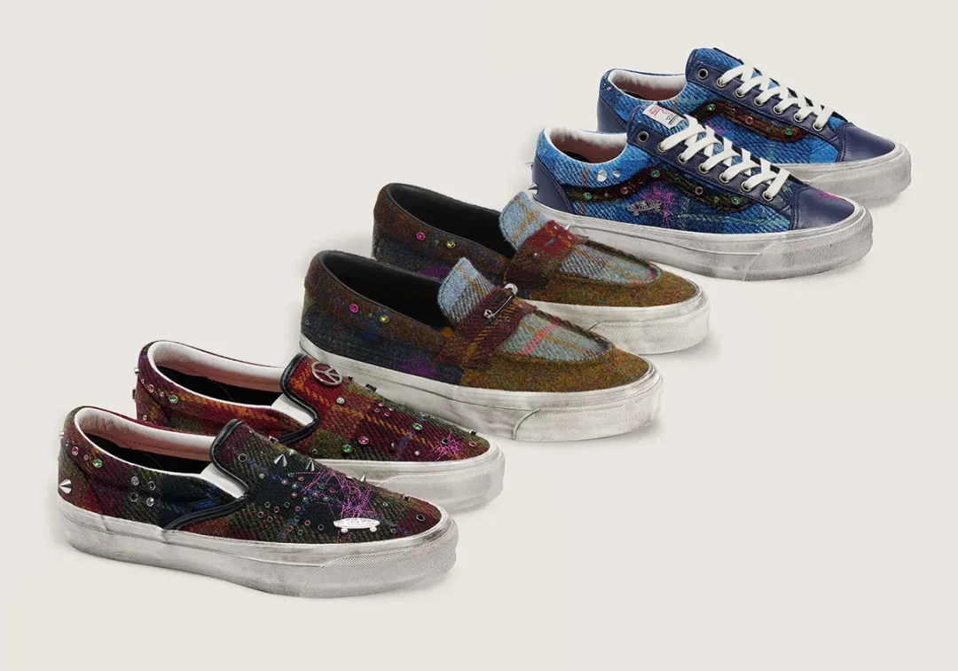 Goss!p｜Harris TweedとVANSのコラボが登場！2026年秋コレクション