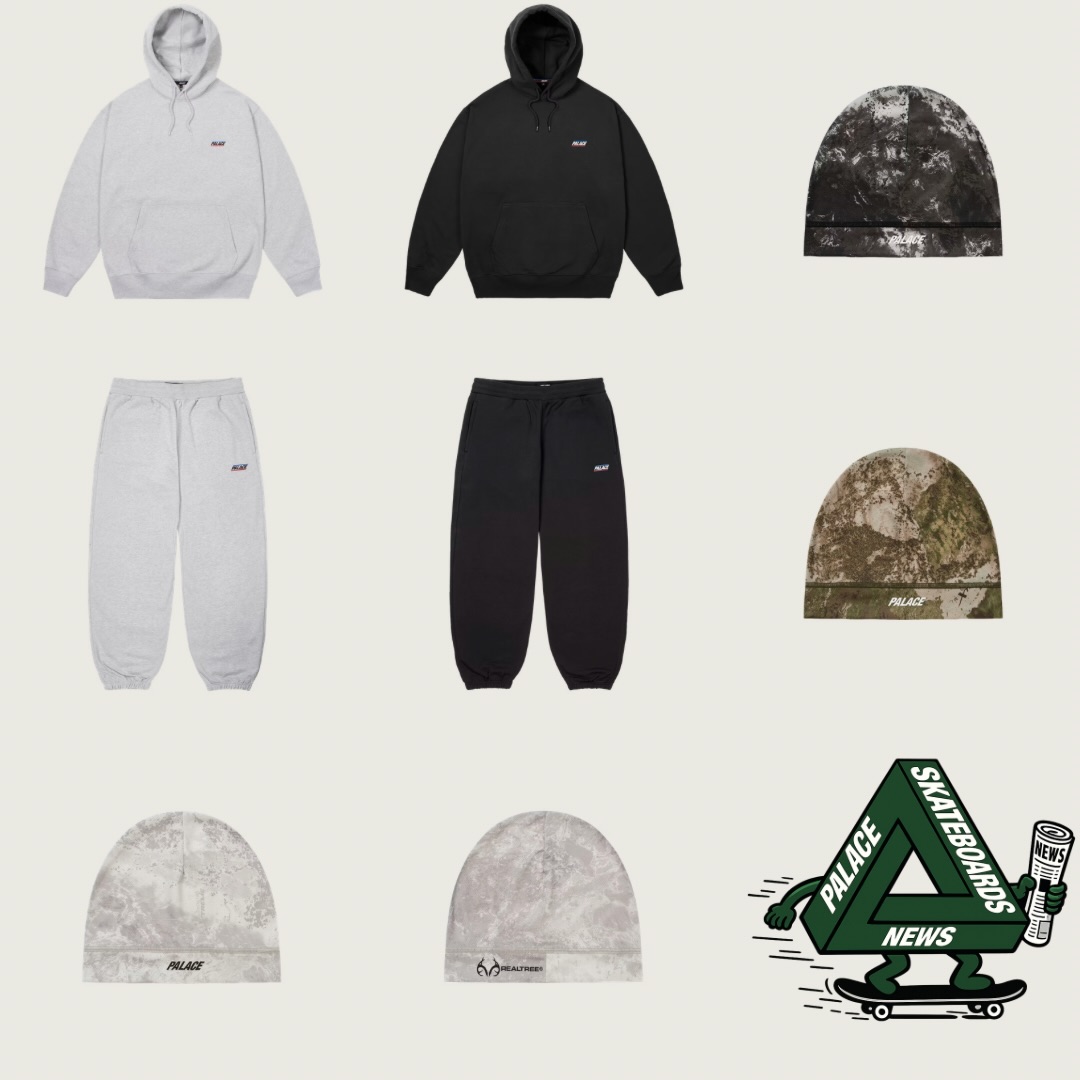 Palace Skateboards 2026 WINTER week 2が10月10日に登場
